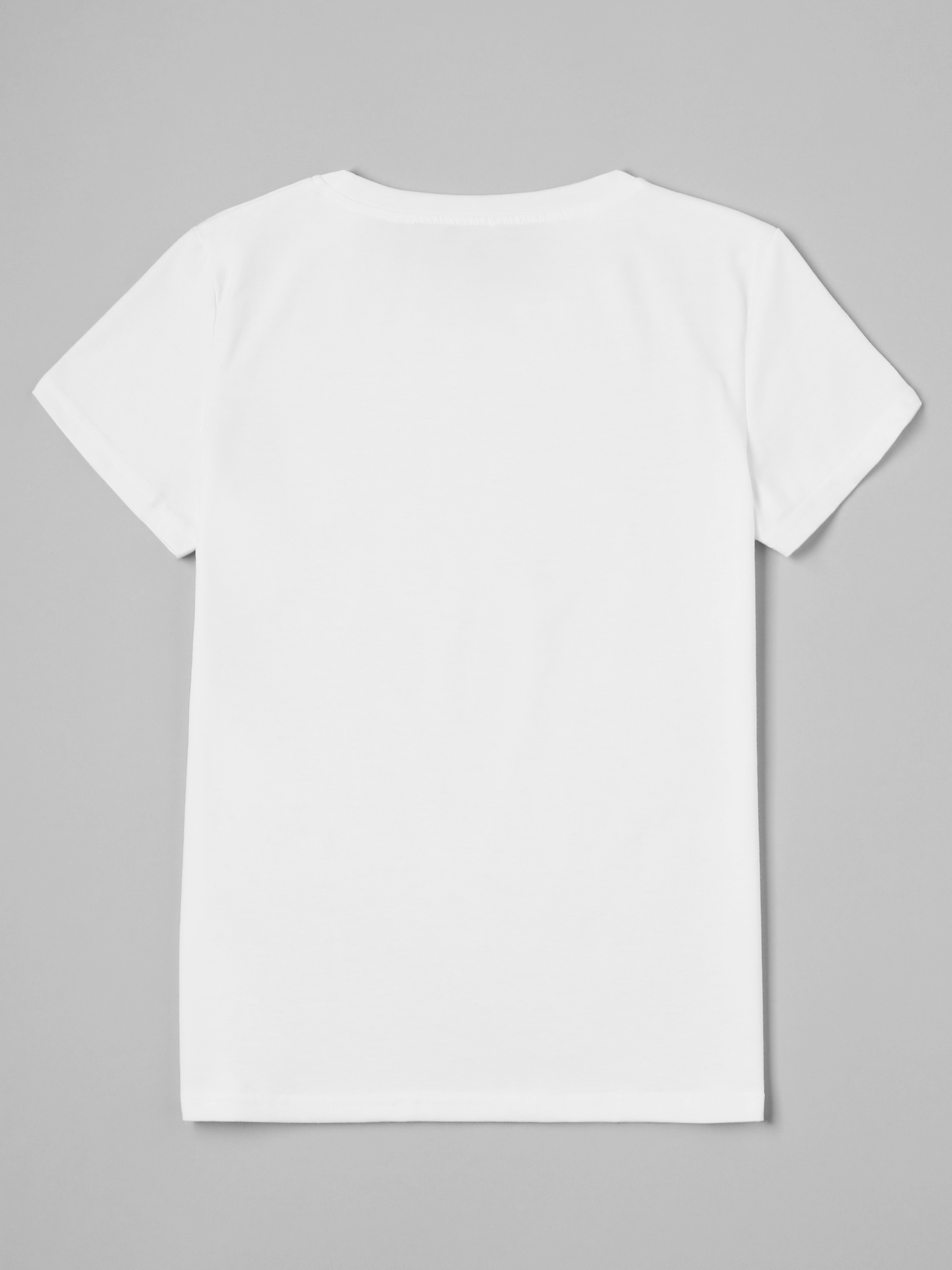 letter graphic print t shirt casual short sleeve crew neck top womens clothing details 0