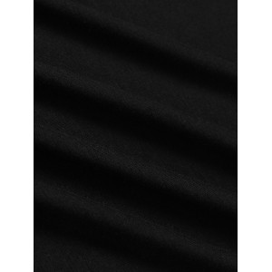 Coffee Cat Print Crew Neck T-shirt, Casual Short Sleeve Summer Top, Women's Clothing