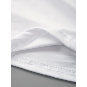 Raising My Husband Print T-Shirt, Short Sleeve Crew Neck Casual Top For Summer & Spring, Women's Clothing